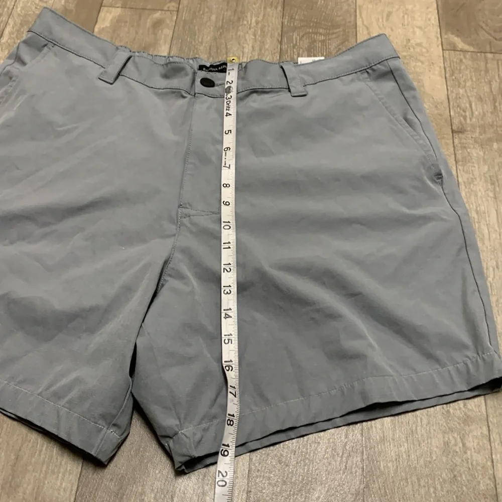 Mens Banana Republic Performance Flat Front Casual Chino Shorts‎